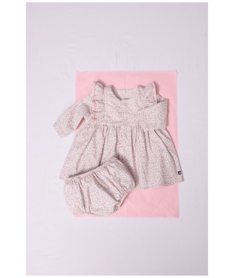 Petit Bateau - Robe + Bloomer (Bébé)