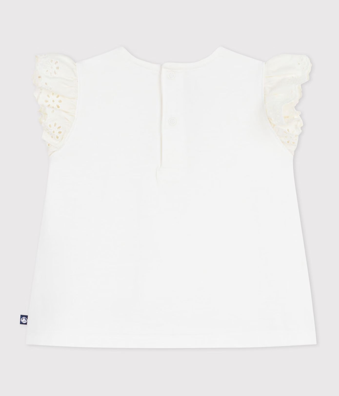 Petit Bateau - Ruffled T-Shirt (Baby)