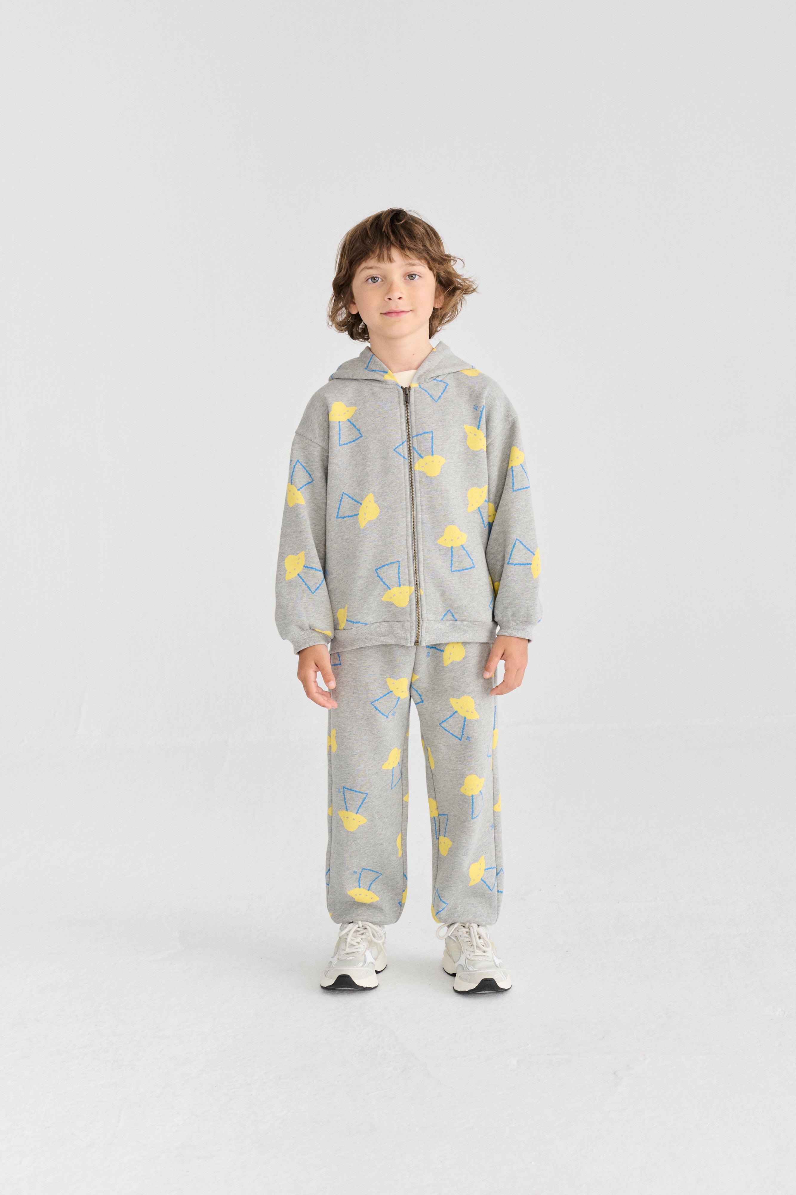 Bobo Choses - Sweat à capuche zippé Pixel Abduction