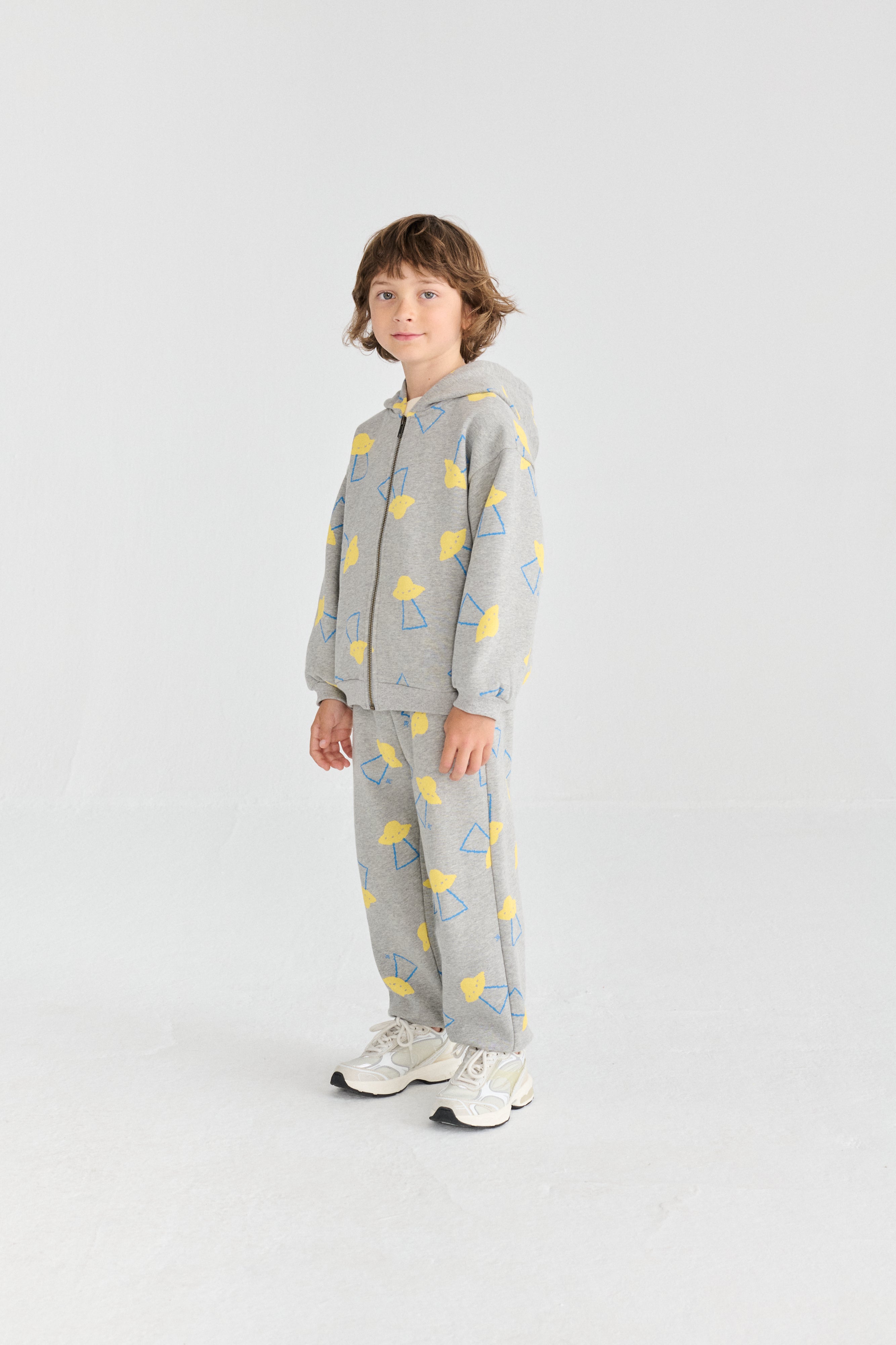 Bobo Choses - Sweat à capuche zippé Pixel Abduction