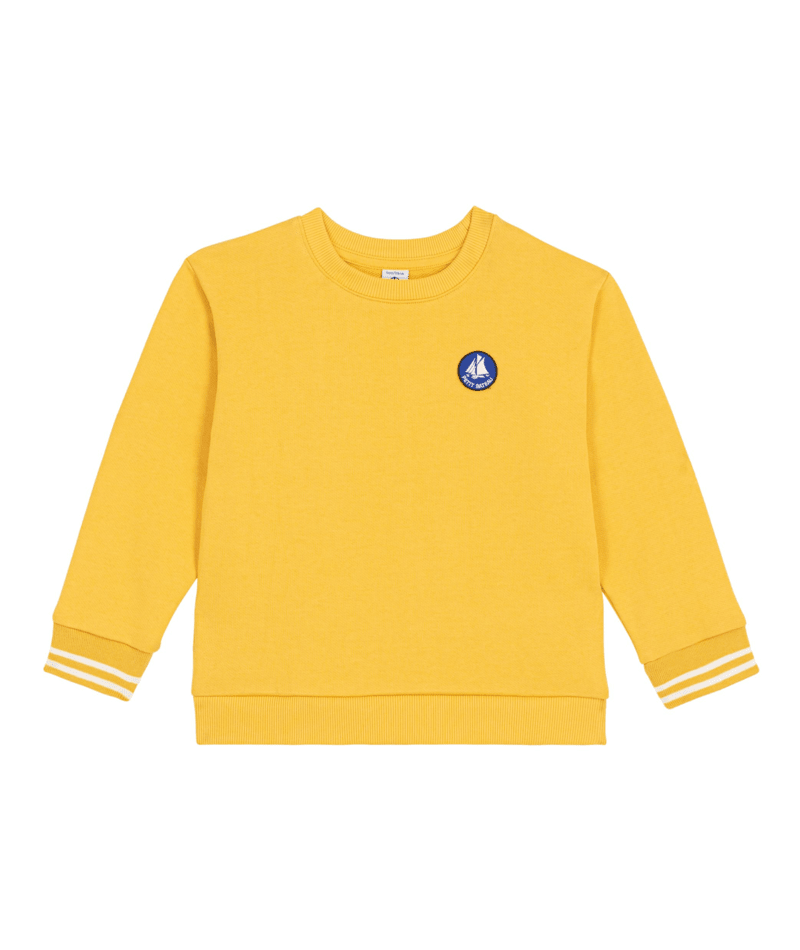 Petit Bateau - Sweatshirt enfant en coton uni