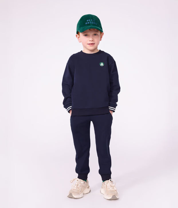 Petit Bateau - Sweatshirt enfant en coton uni