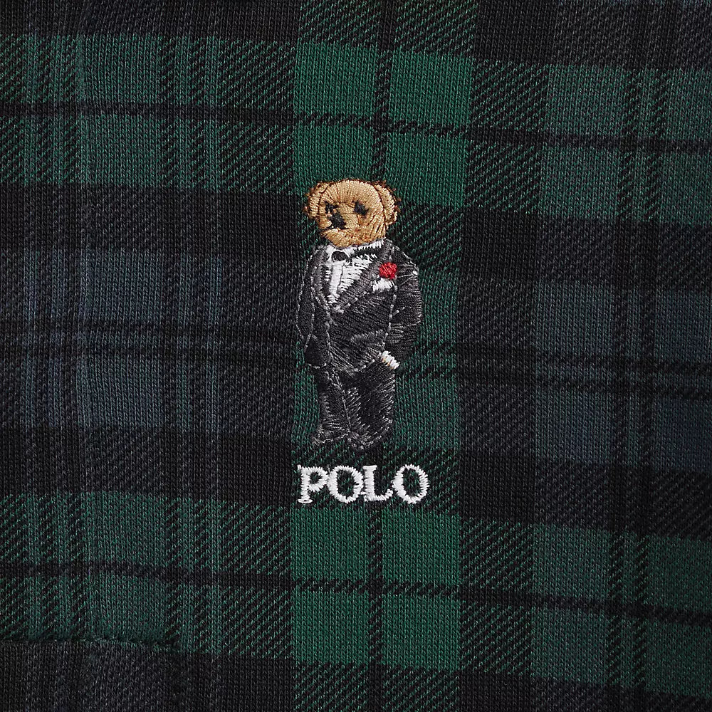 Polo Ralph Lauren - Chandail de rugby à carreaux 'Polo Bear'