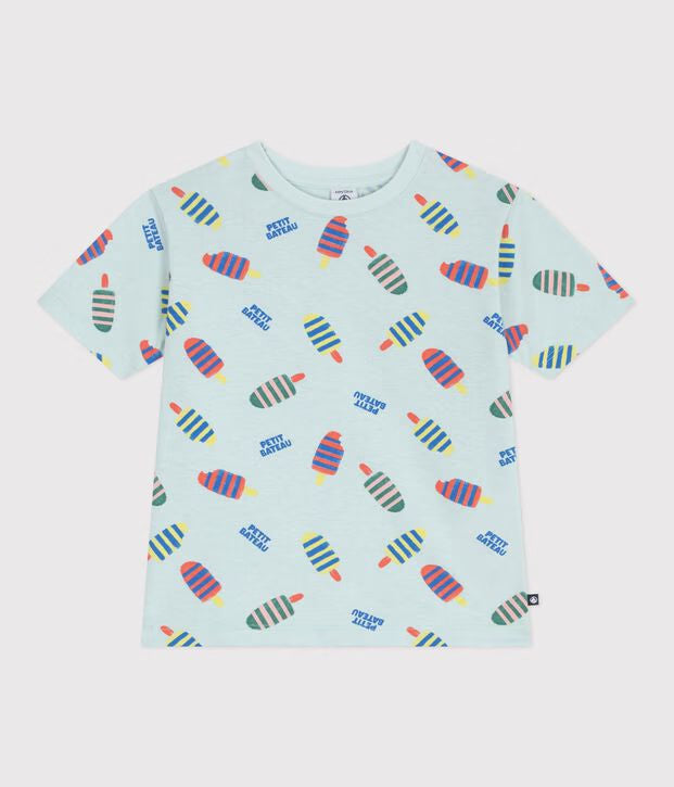 Petit Bateau - Children's short-sleeved cotton T-shirt