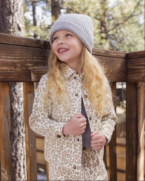 Rylee + Cru - Veste à motif léopard