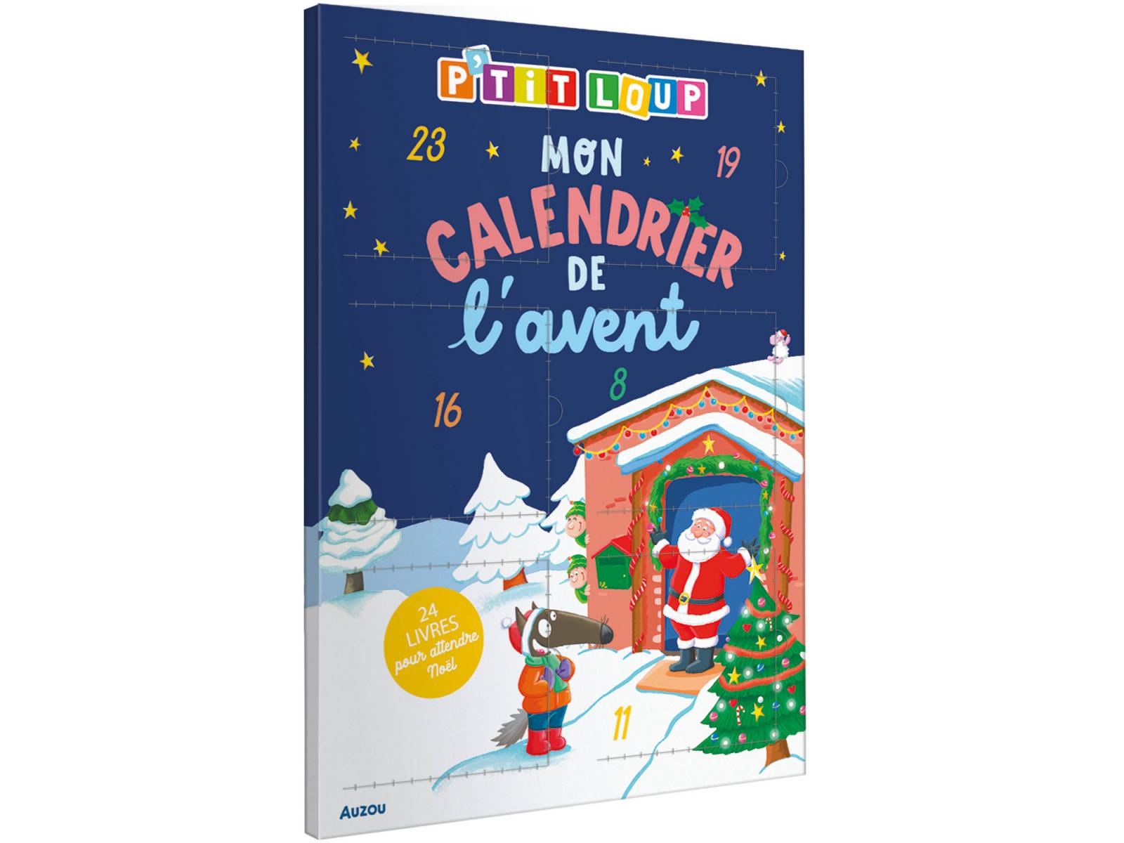 Livre - Ptit Loup - Mon calendrier de l'Avent