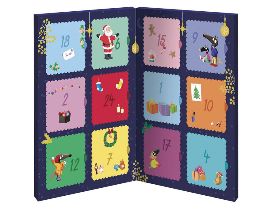Livre - Ptit Loup - Mon calendrier de l'Avent