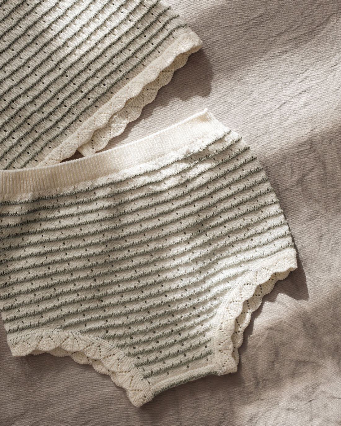 Rylee + Cru - Scallop Knit Set