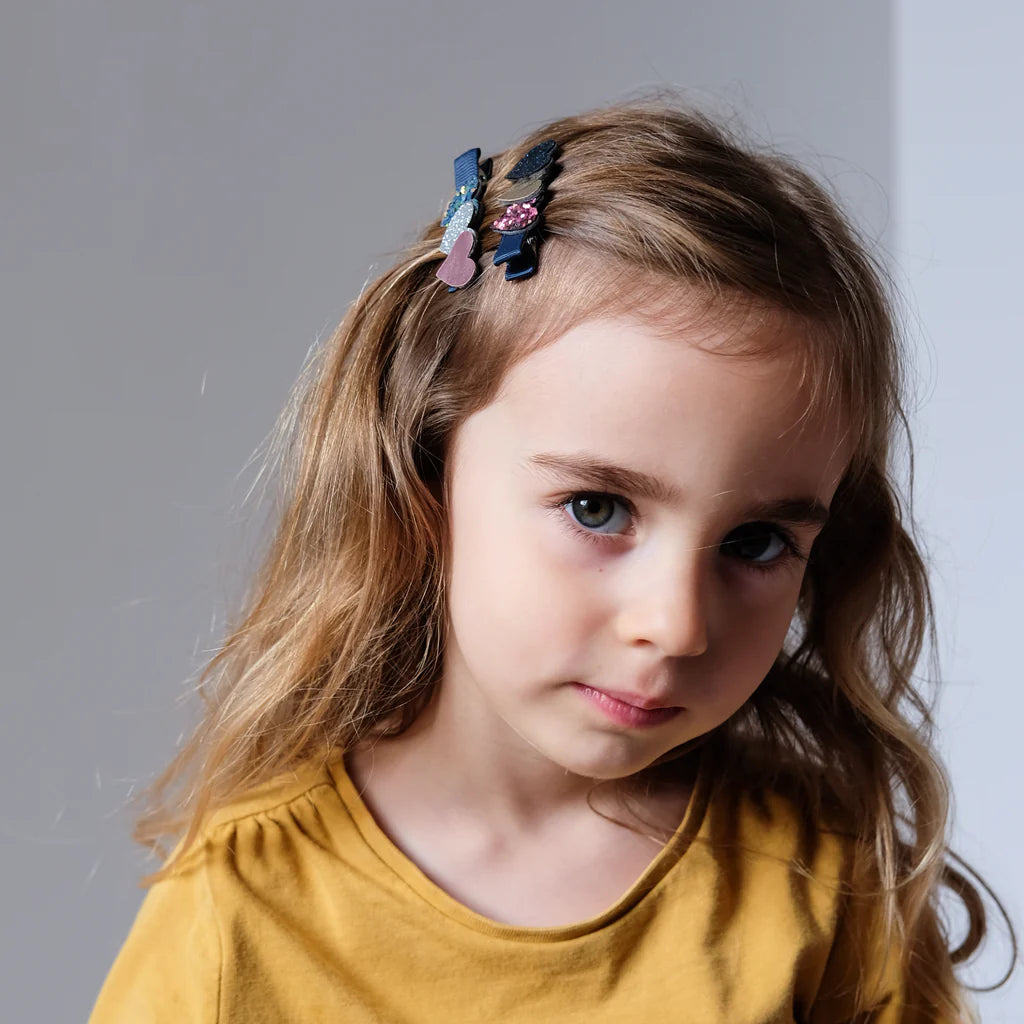 Mimi & Lula - Jazzy Hearts hair clips