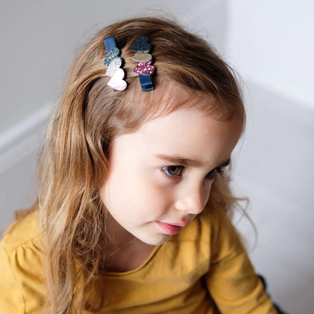 Mimi & Lula - Jazzy Hearts hair clips