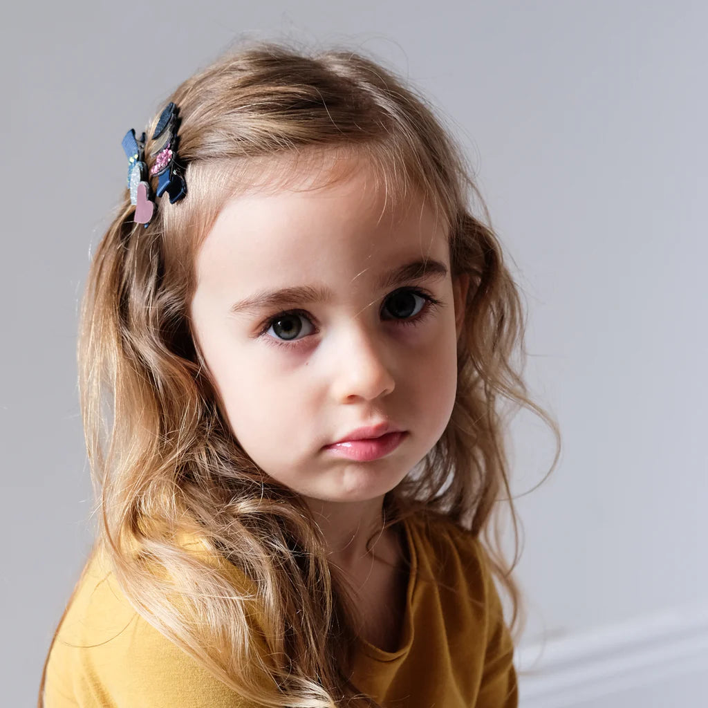 Mimi & Lula - Jazzy Hearts hair clips