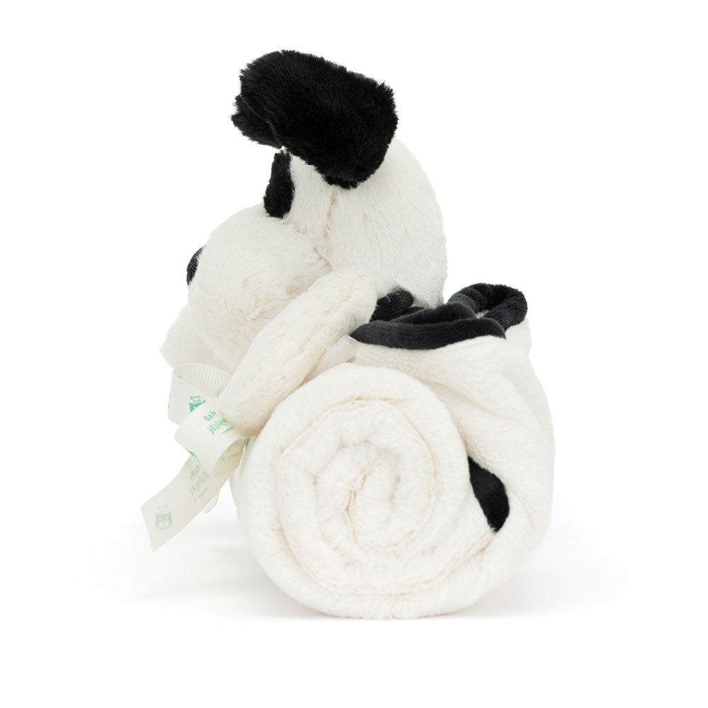 Jellycat - Couverture Chiot Noir et Crème
