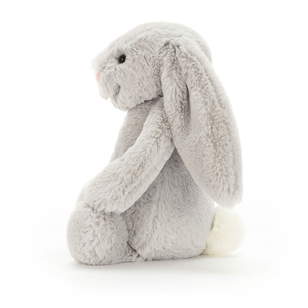 Jellycat - Silver rabbit Bashful