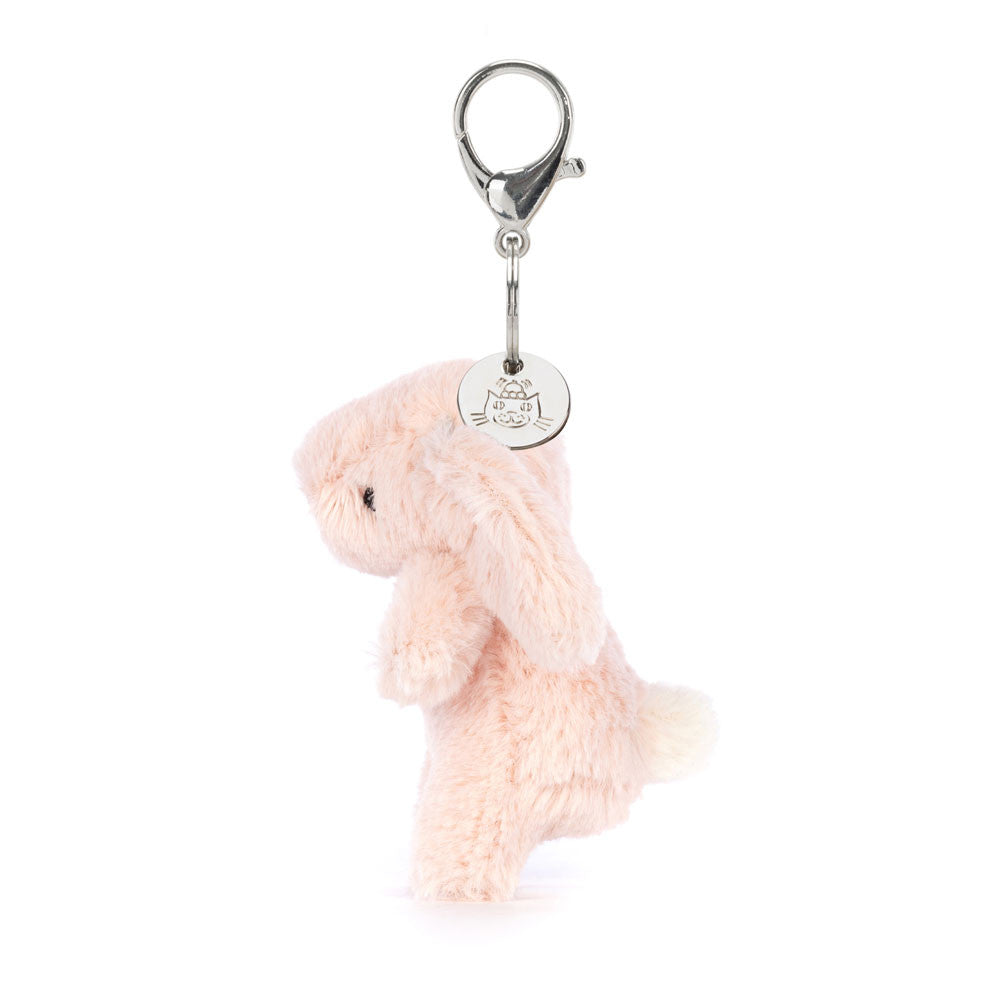 Jellycat - Breloque Lapin Blush Bashful