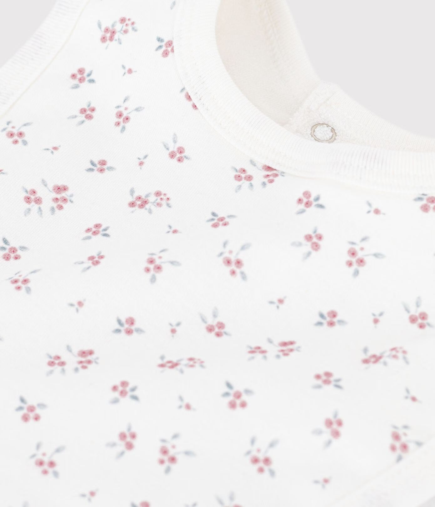 Petit Bateau - Printed cotton baby bib
