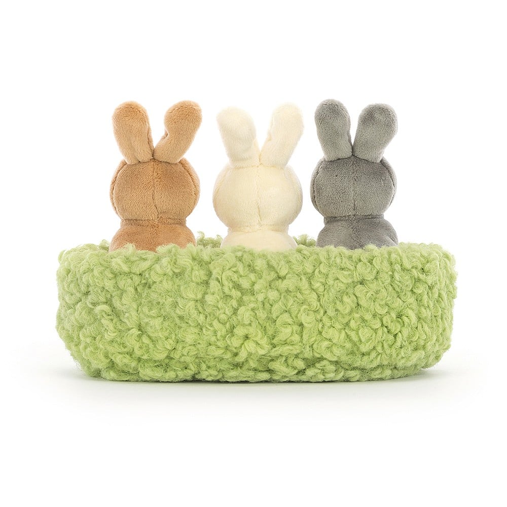 Jellycat - Bébés Lapins dans leur Nid