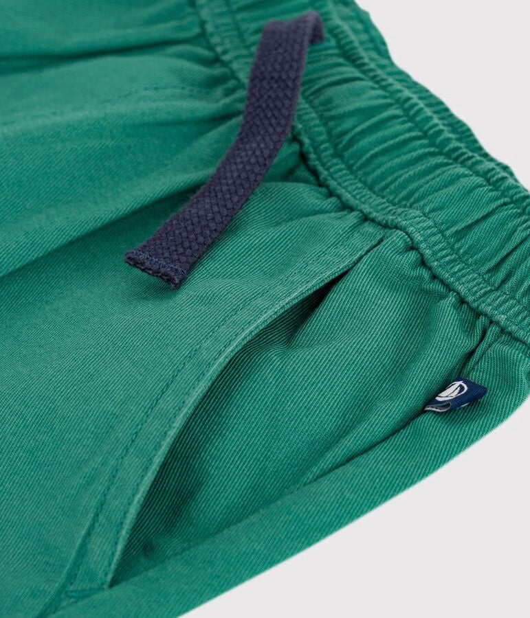 Petit Bateau - Bermuda short enfant en coton uni
