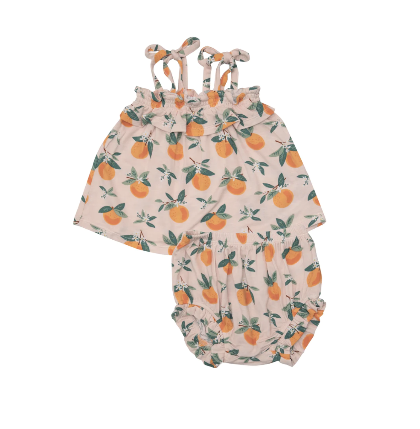 Angel Dear Ruffle Top + Bloomer