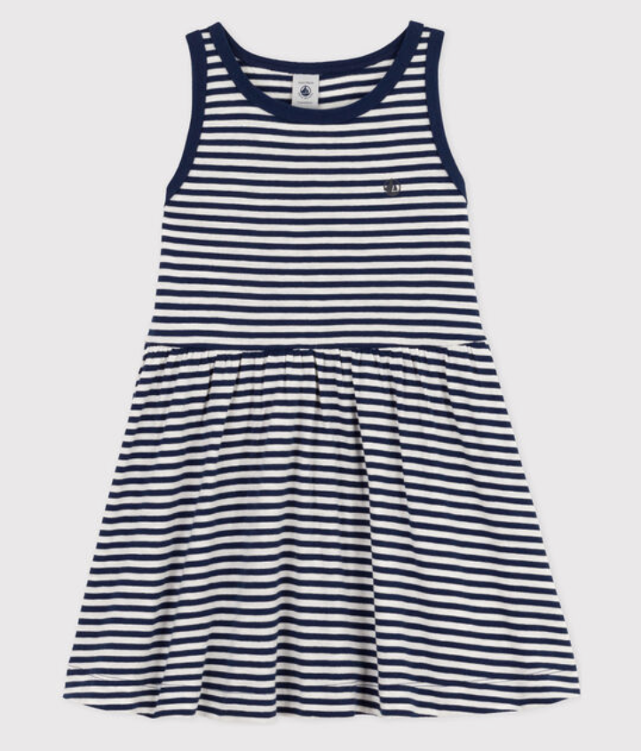 Petit Bateau - Robe Rayée