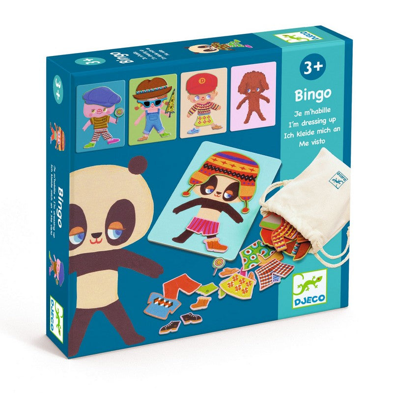 Djeco - Bingo : I'm getting dressed
