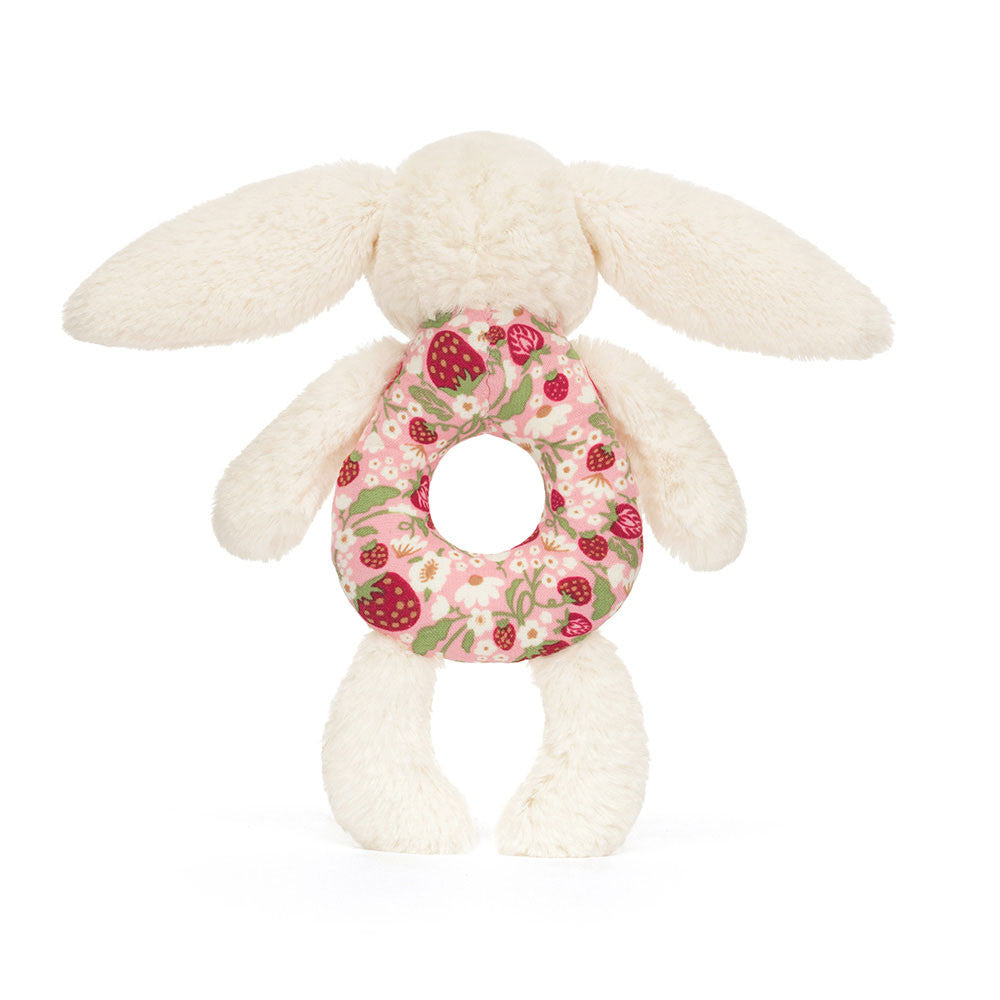Jellycat - Hochet Lapin Berry Crème