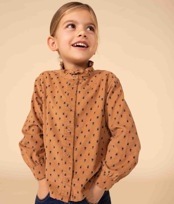 Petit Bateau - Blouse Fleurie en Velours