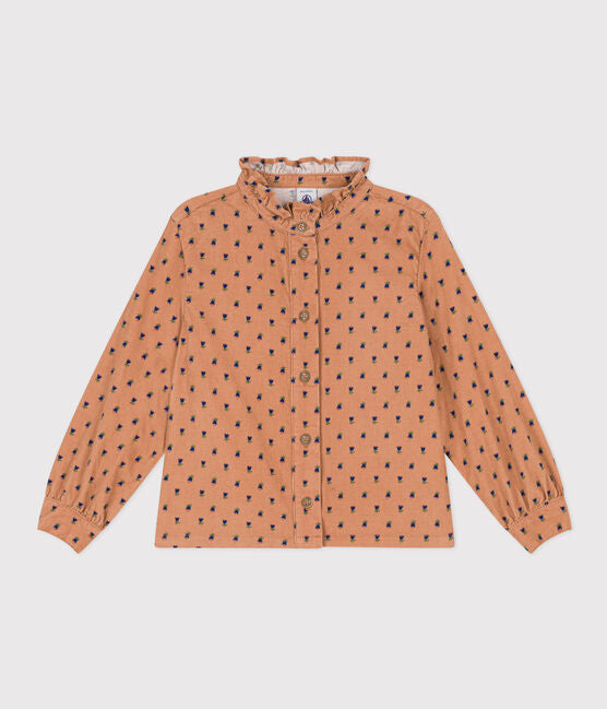Petit Bateau - Blouse Fleurie en Velours