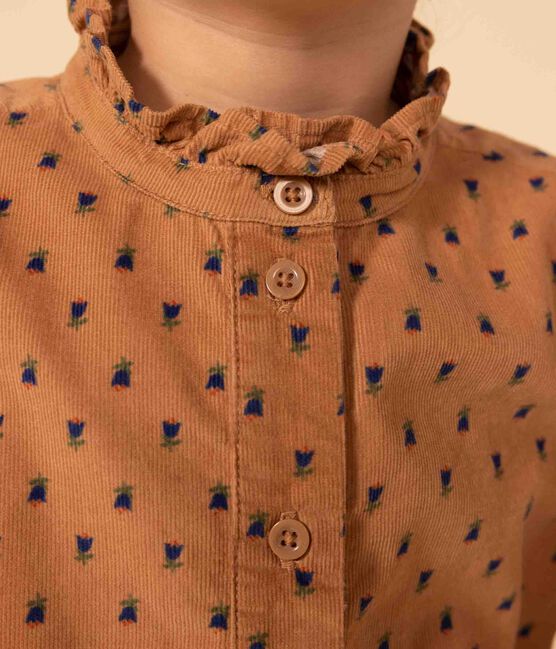 Petit Bateau - Blouse Fleurie en Velours