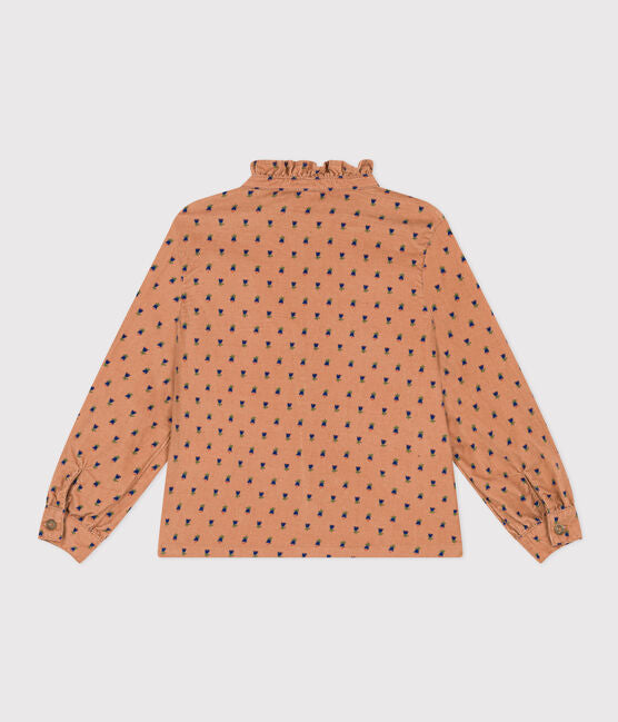 Petit Bateau - Floral Velvet Blouse