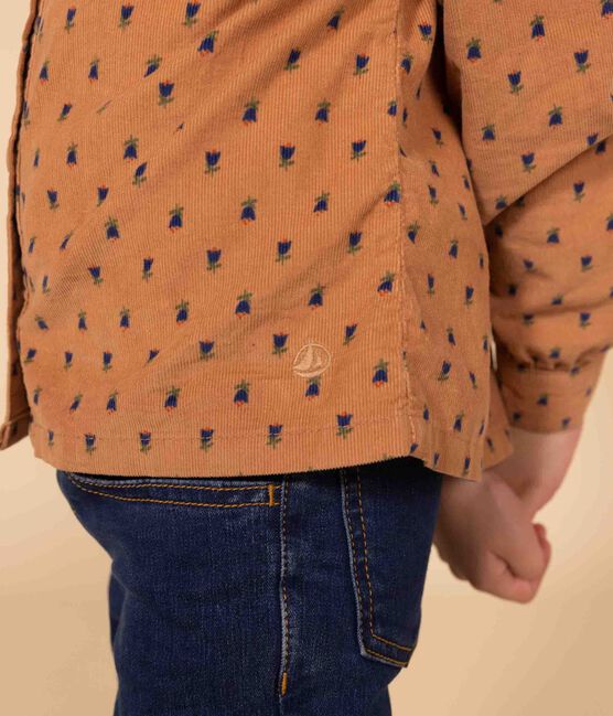 Petit Bateau - Blouse Fleurie en Velours