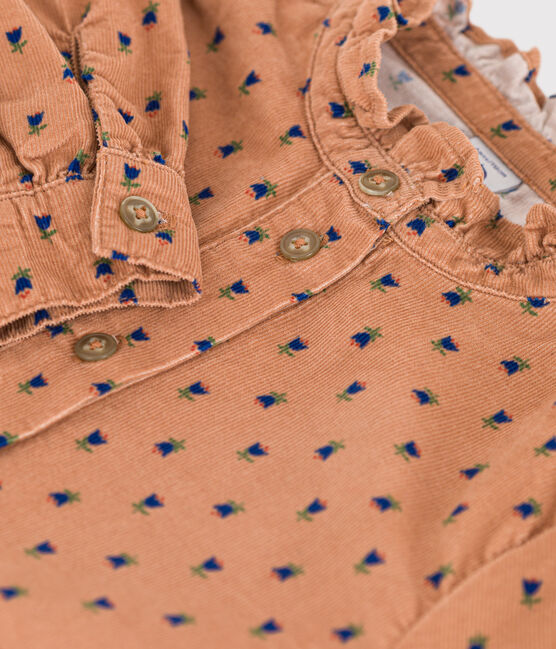 Petit Bateau - Blouse Fleurie en Velours