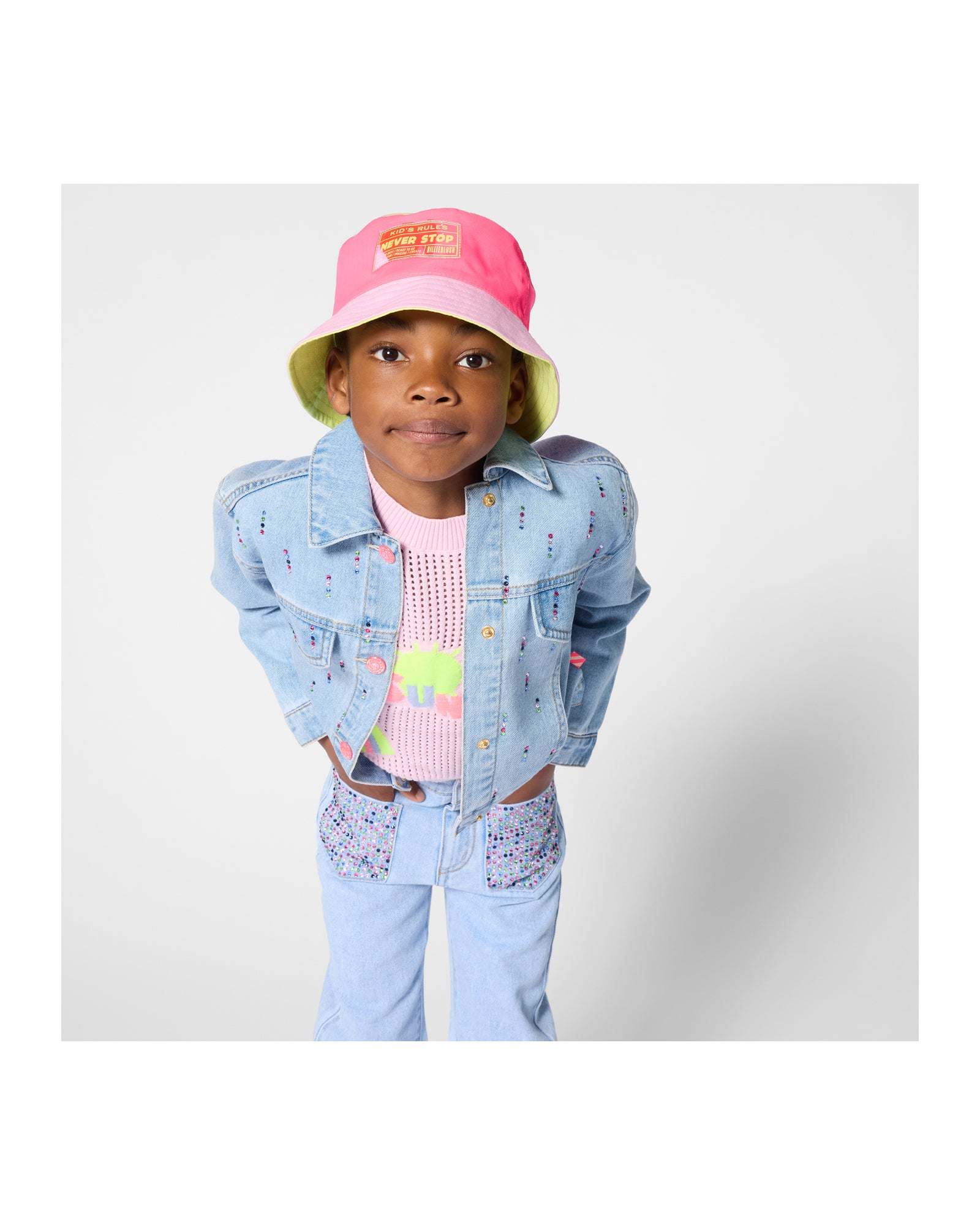 Billieblush - Chapeau bob colorblock