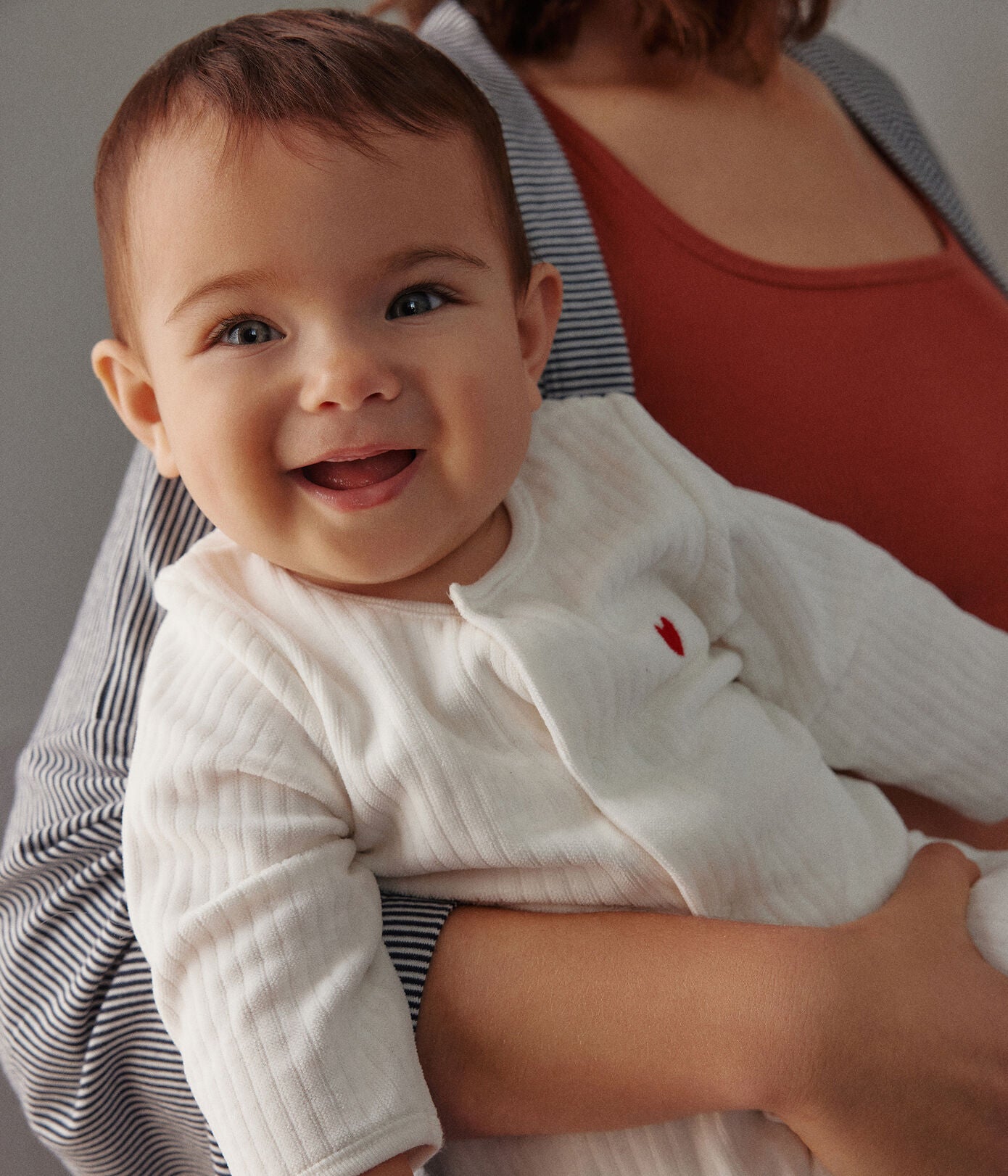 Petit Bateau - Bodyjama en Velours Côtelé