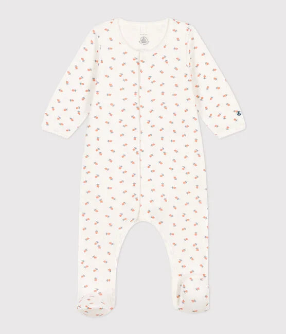 Petit Bateau - Bodyjama Fleurs
