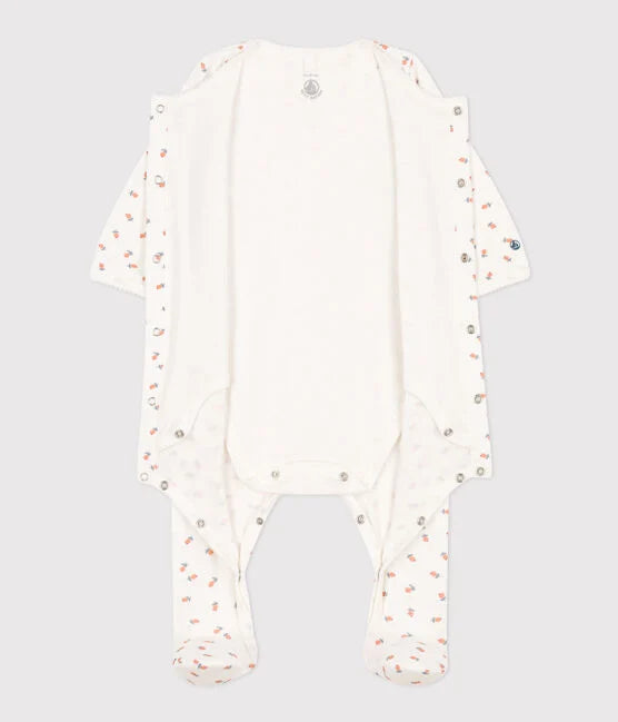 Petit Bateau - Bodyjama Fleurs
