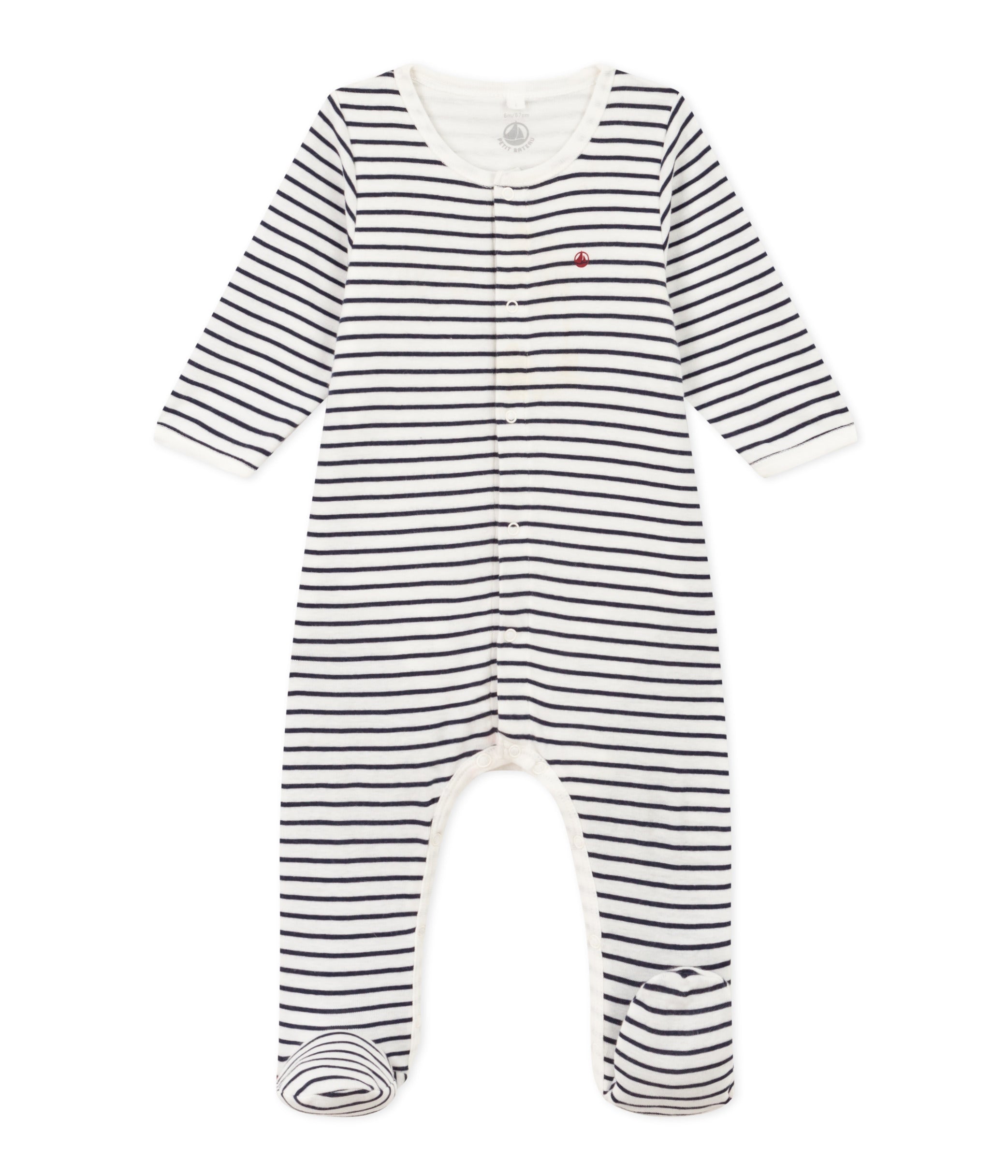 Petit Bateau - Bodyjama à Rayures