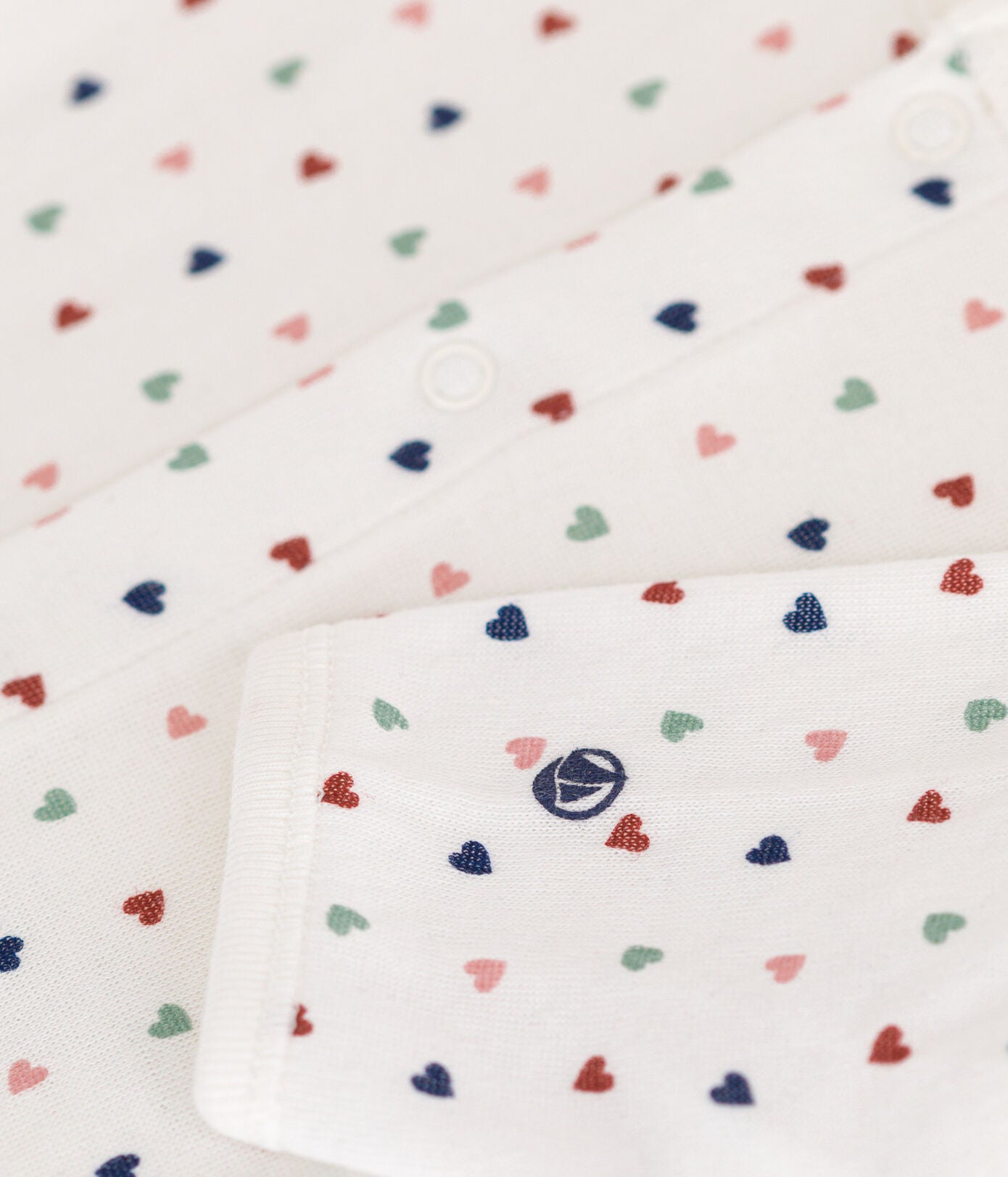 Petit Bateau - Bodyjama Mini Coeurs