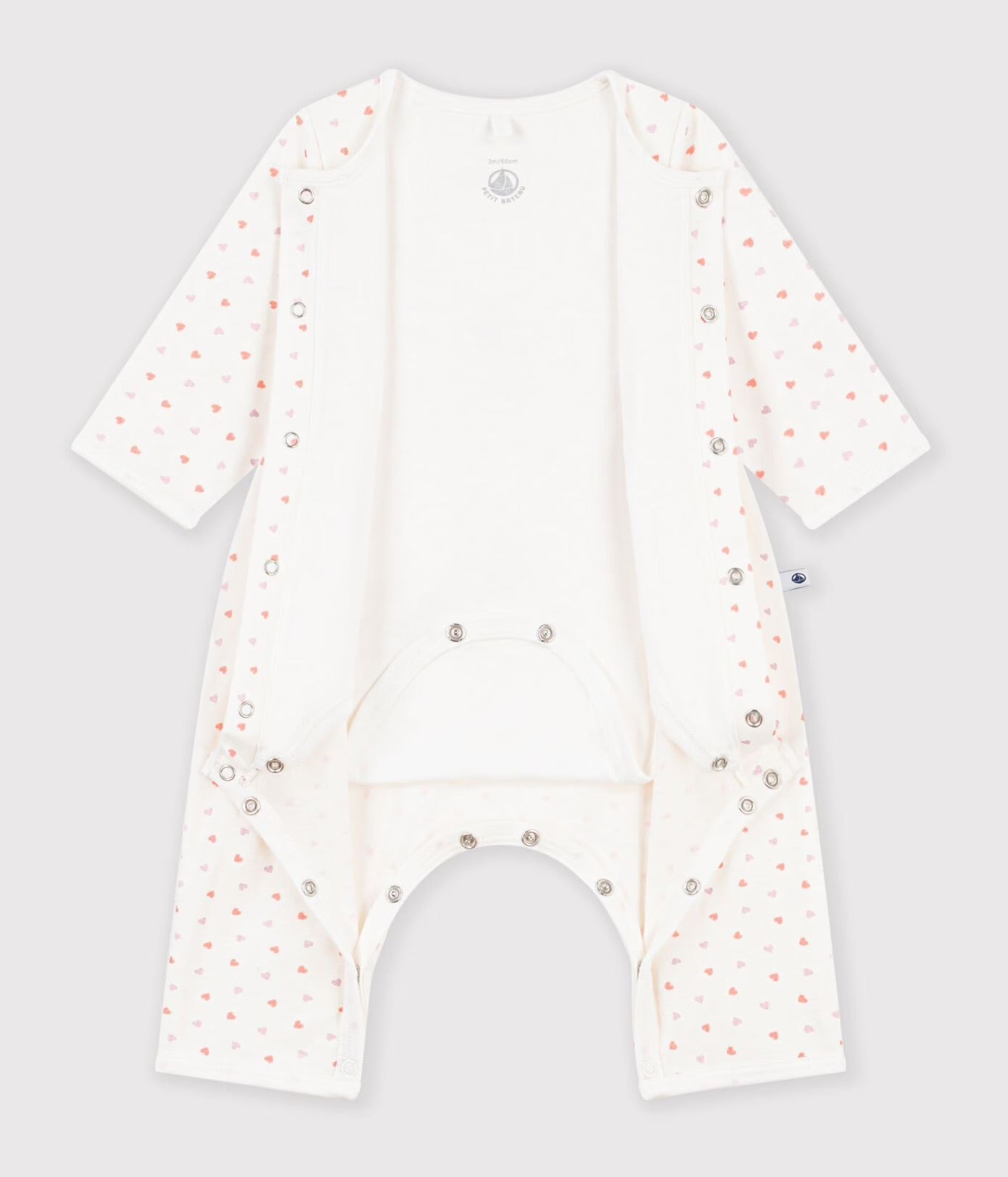 Petit Bateau - Bodyjama sans pieds en coton