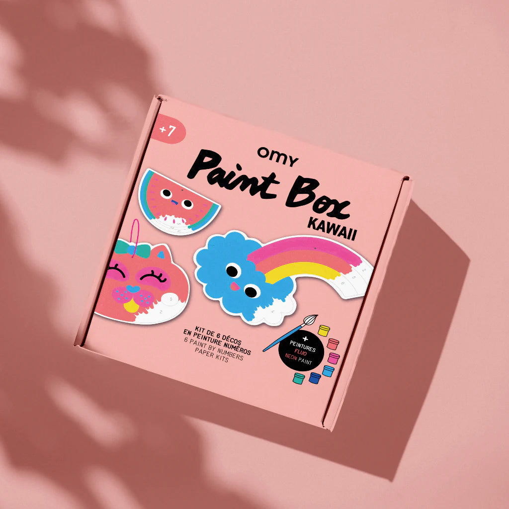 Omy - Boite de peinture Kawaii
