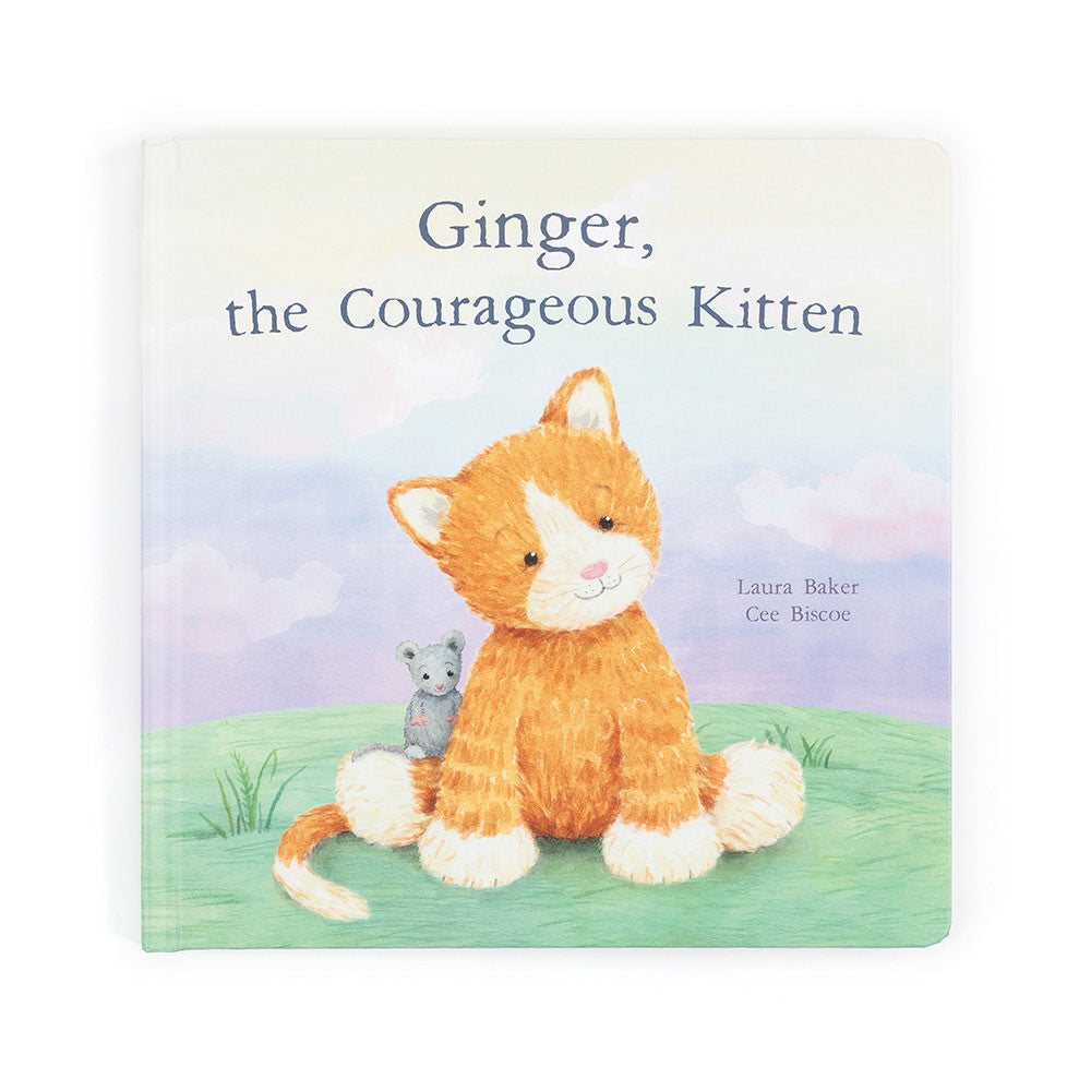Jellycat - Livre "Ginger, the Courageous Kitten"