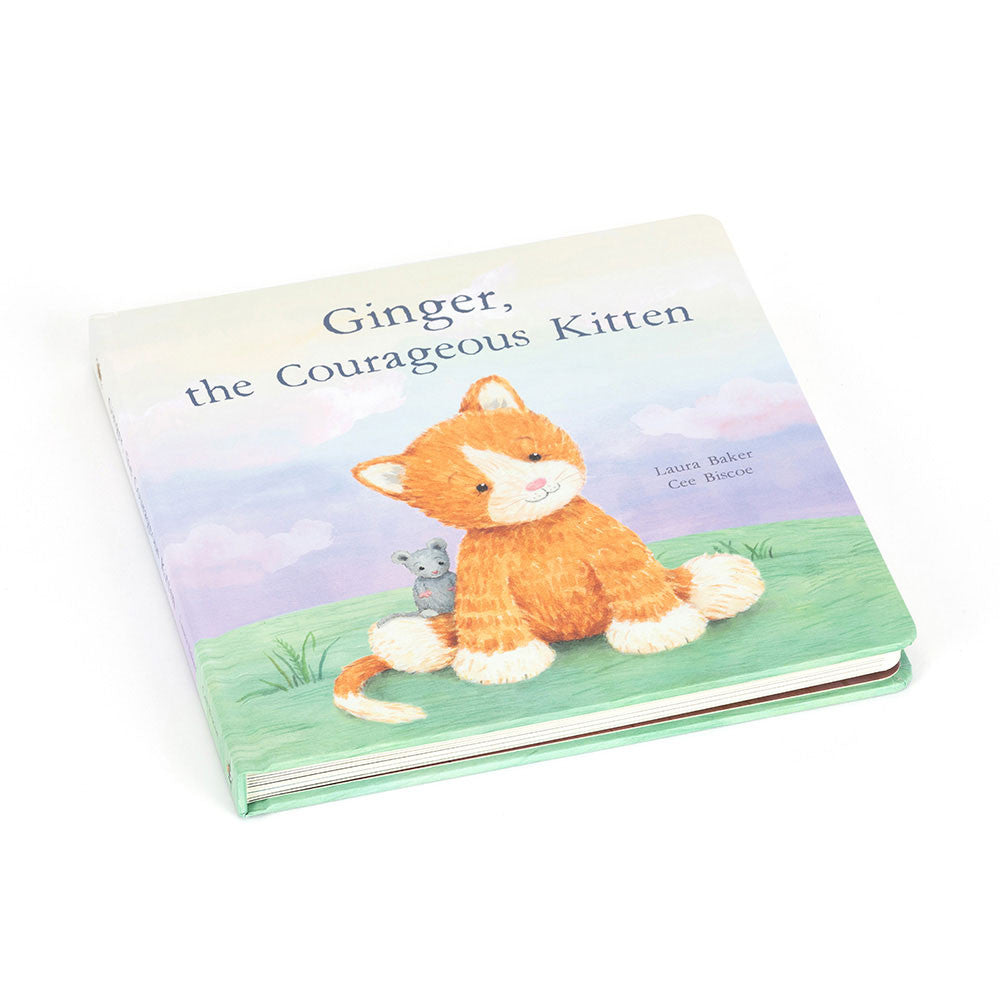 Jellycat - Livre "Ginger, the Courageous Kitten"