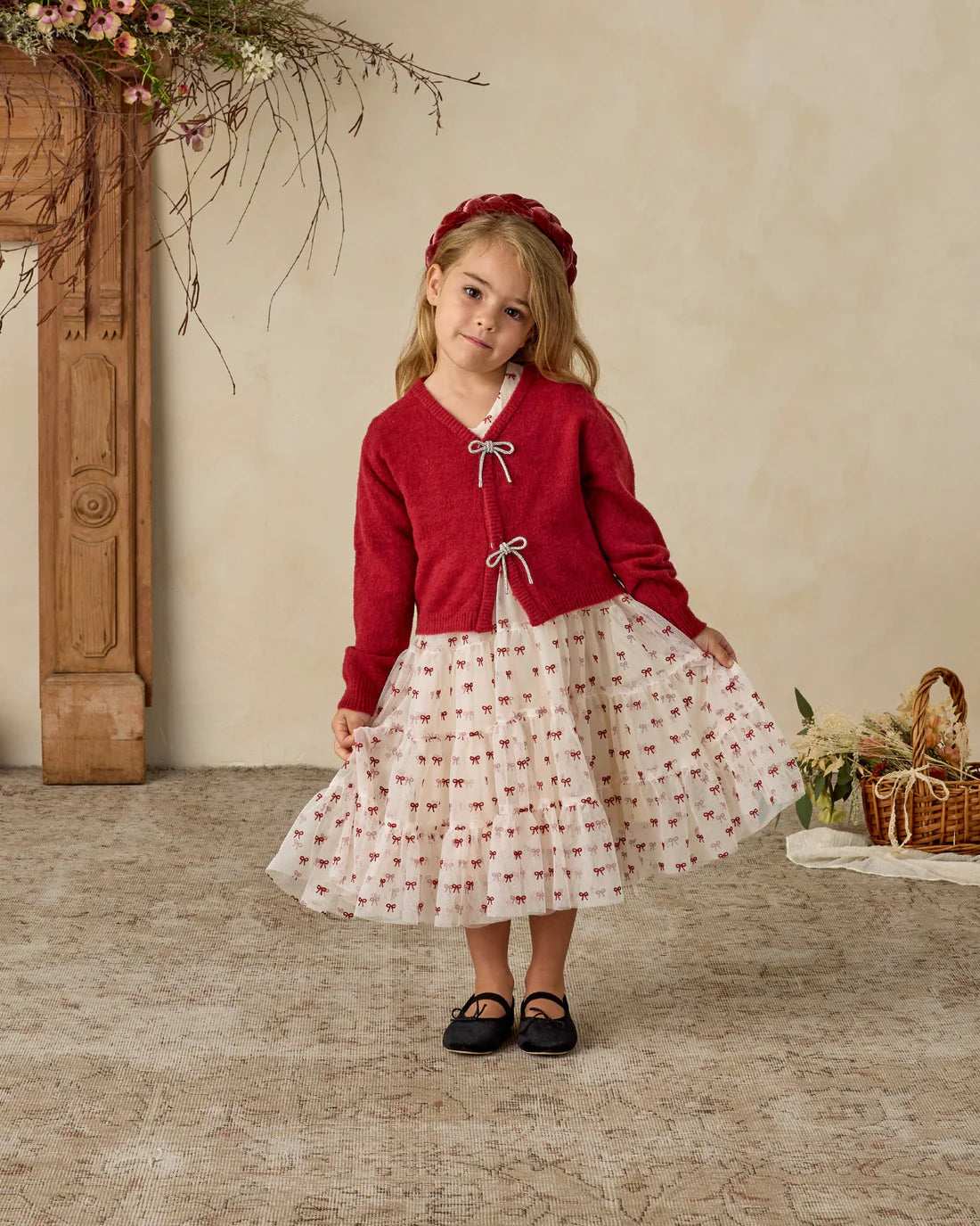 Nora Lee - Bow Cardigan