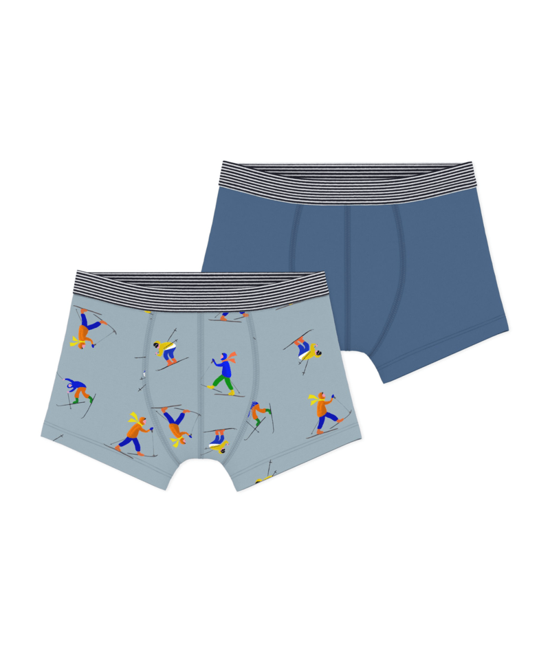Petit Bateau - Lot de boxers enfant en coton