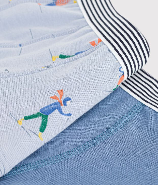 Petit Bateau - Kids' Cotton Boxer Shorts Multipack