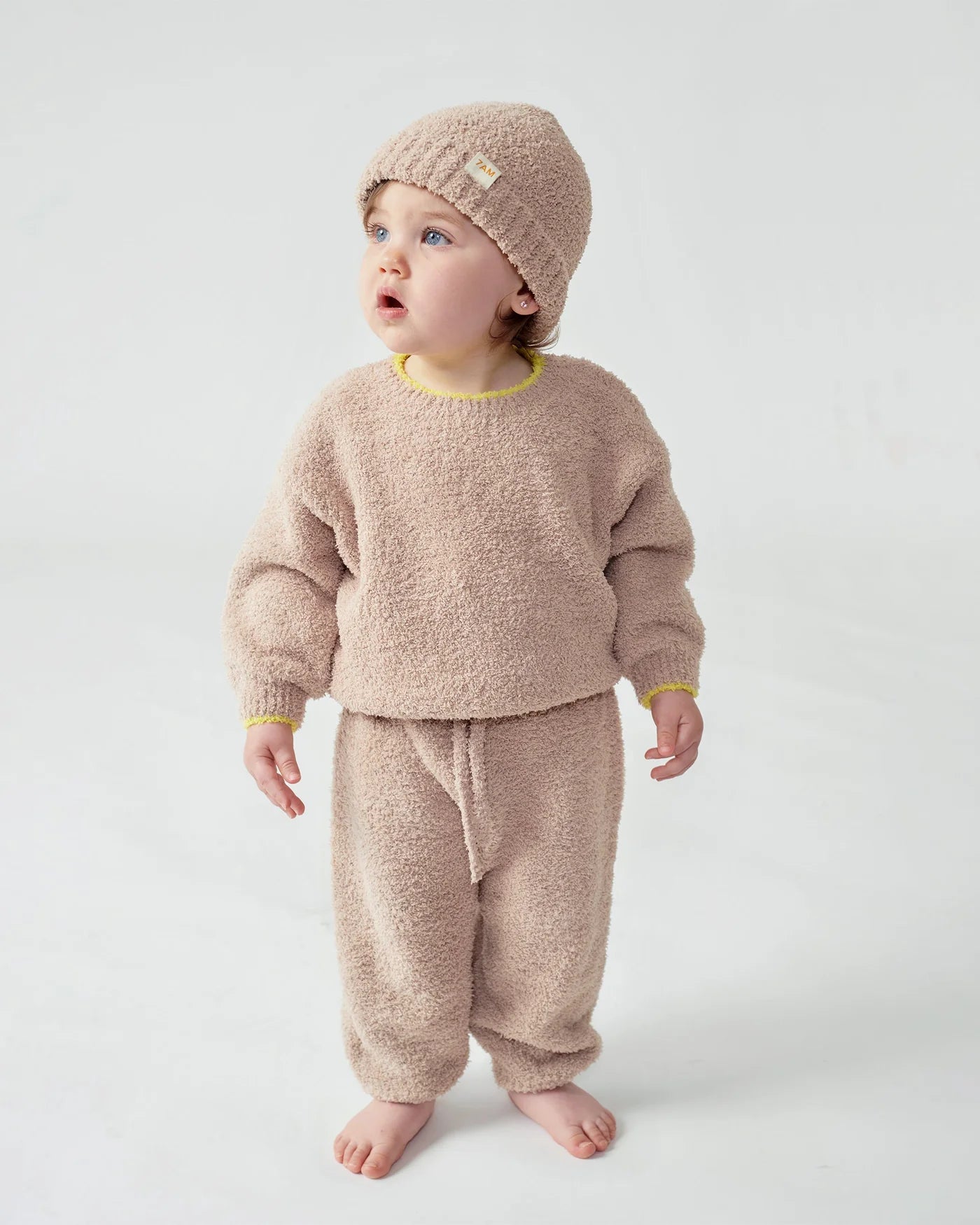 7 AM - Boxy Fuzzy lounge pants