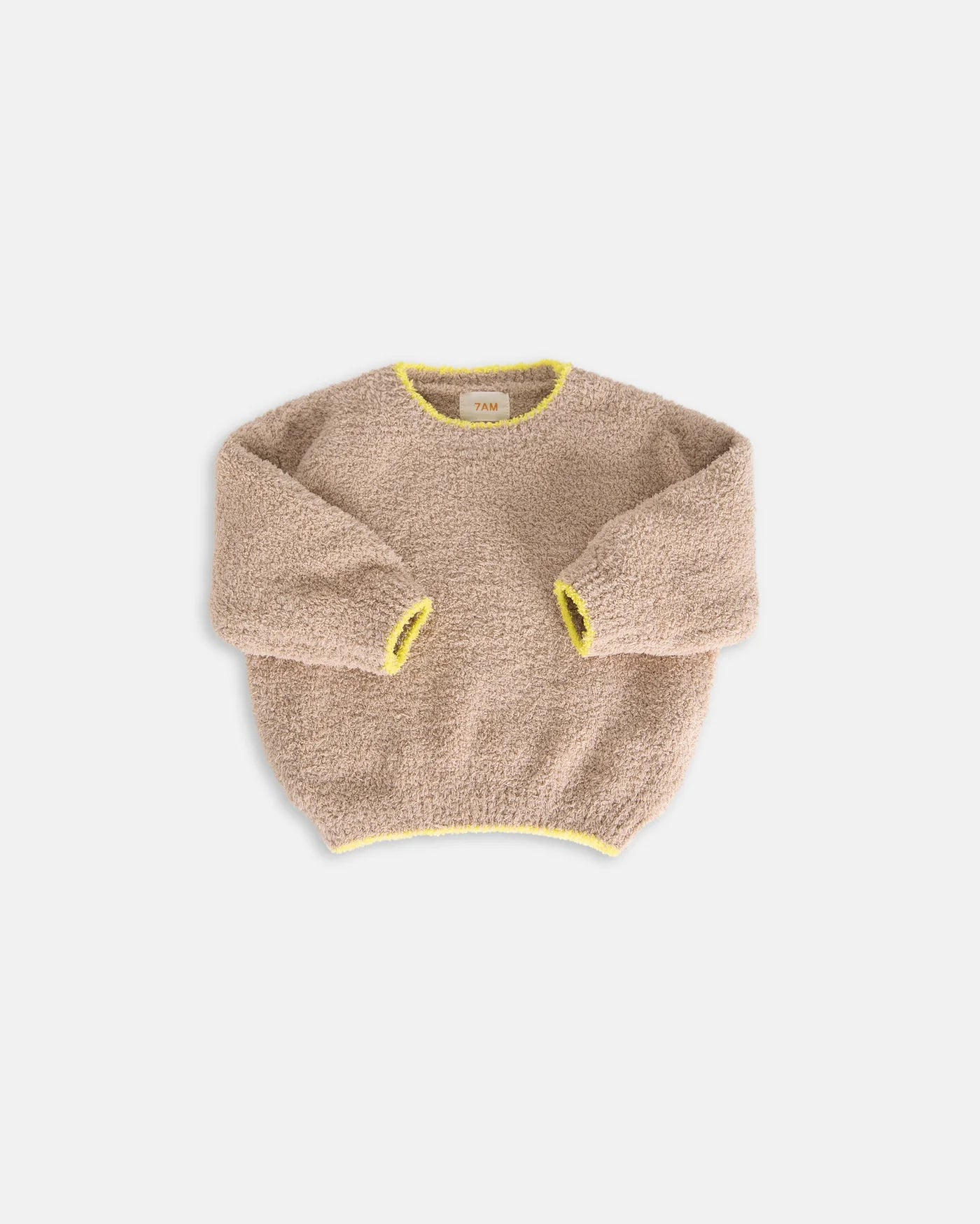 7 AM - Boxy Fuzzy Sweater