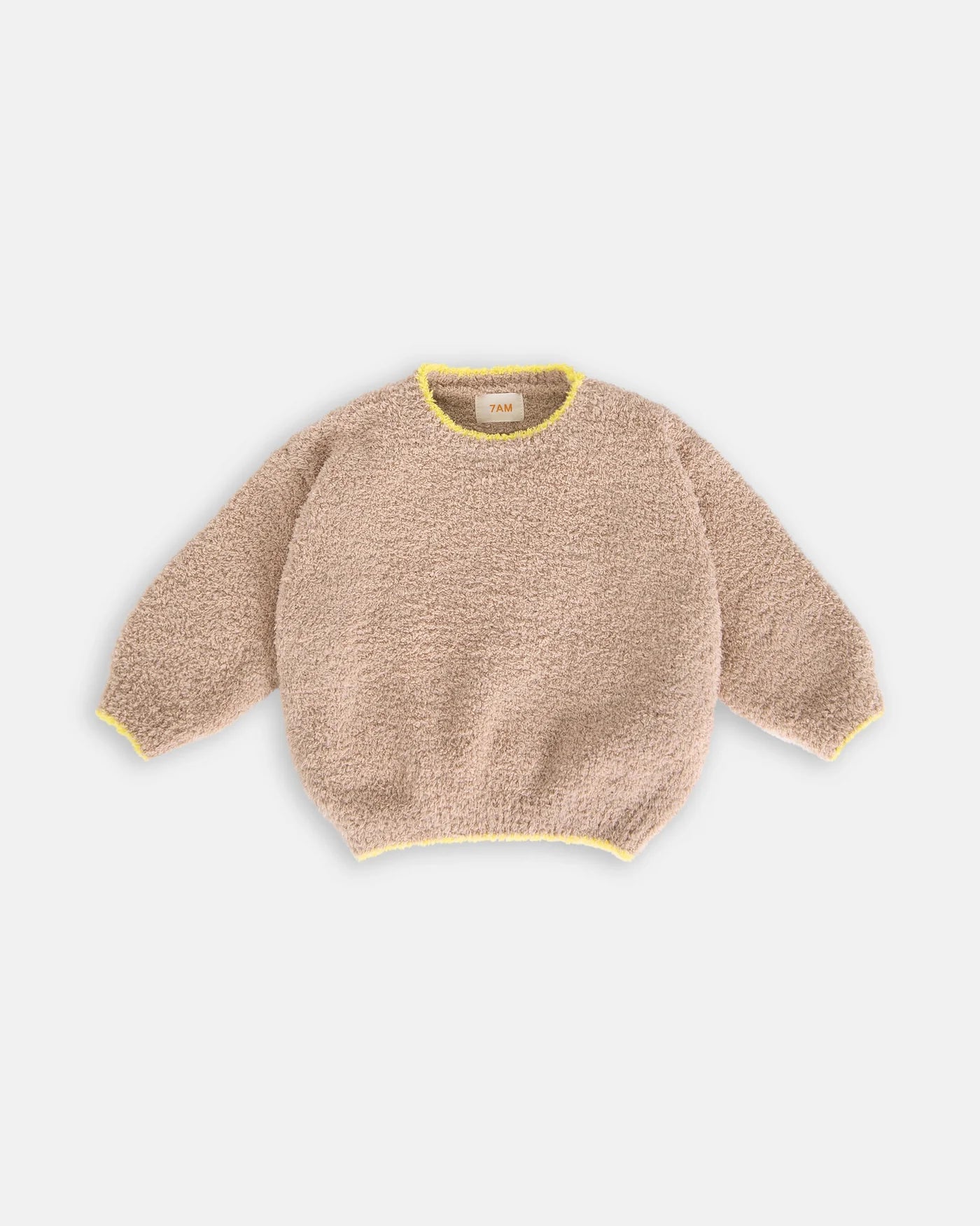 7 AM - Boxy Fuzzy Sweater