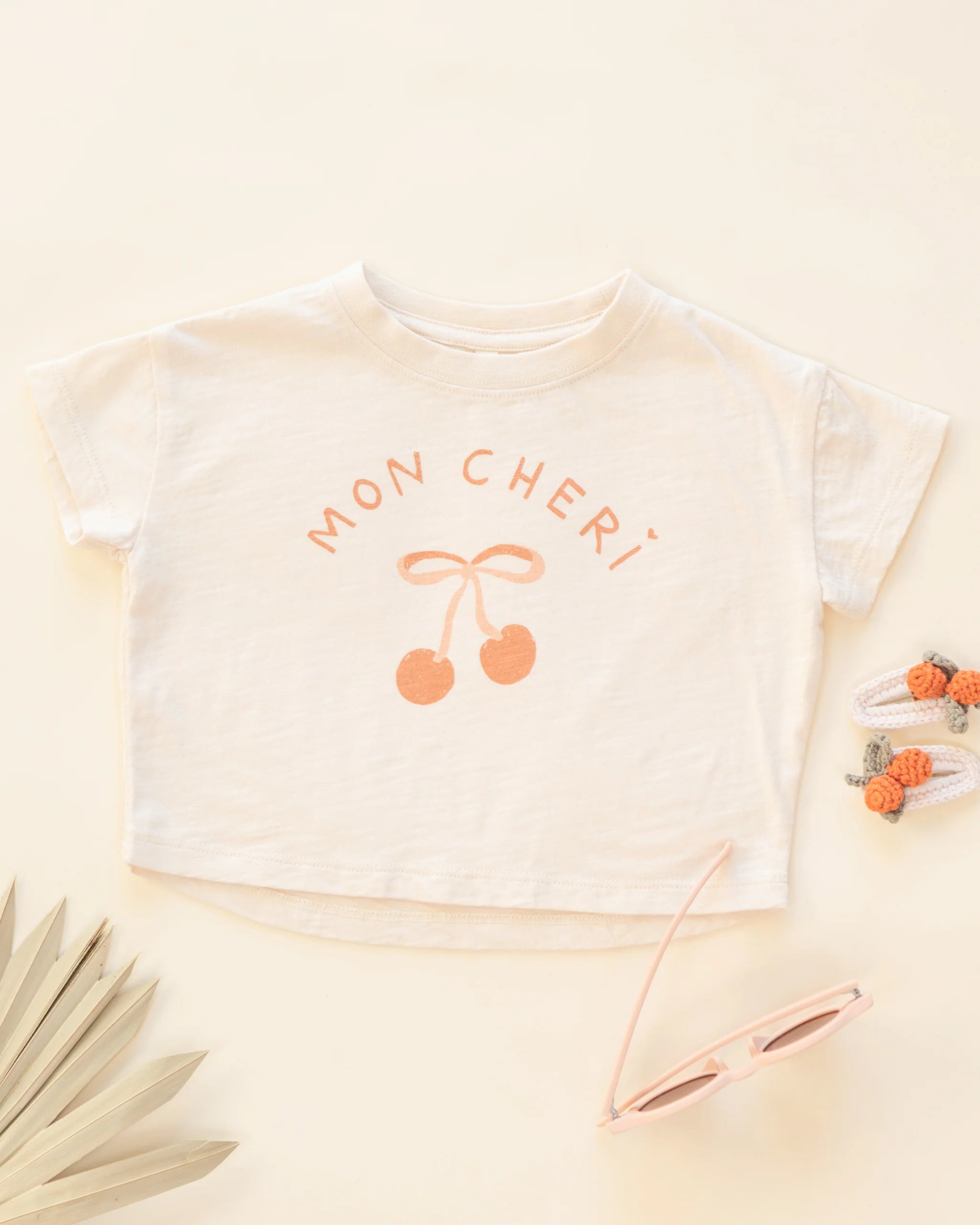 Rylee + Cru - Boxy Tee Mon Cheri