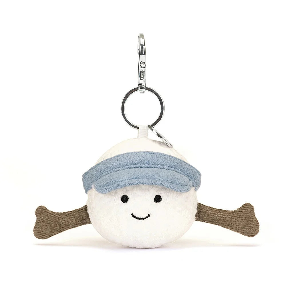 Jellycat - Golf Ball Charm Amuseable Sports