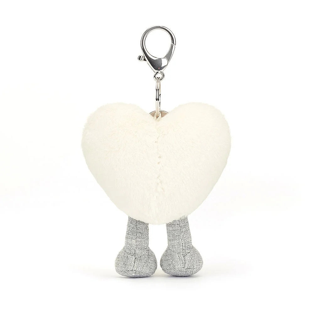 Jellycat - Amuseable Cream Heart Charm